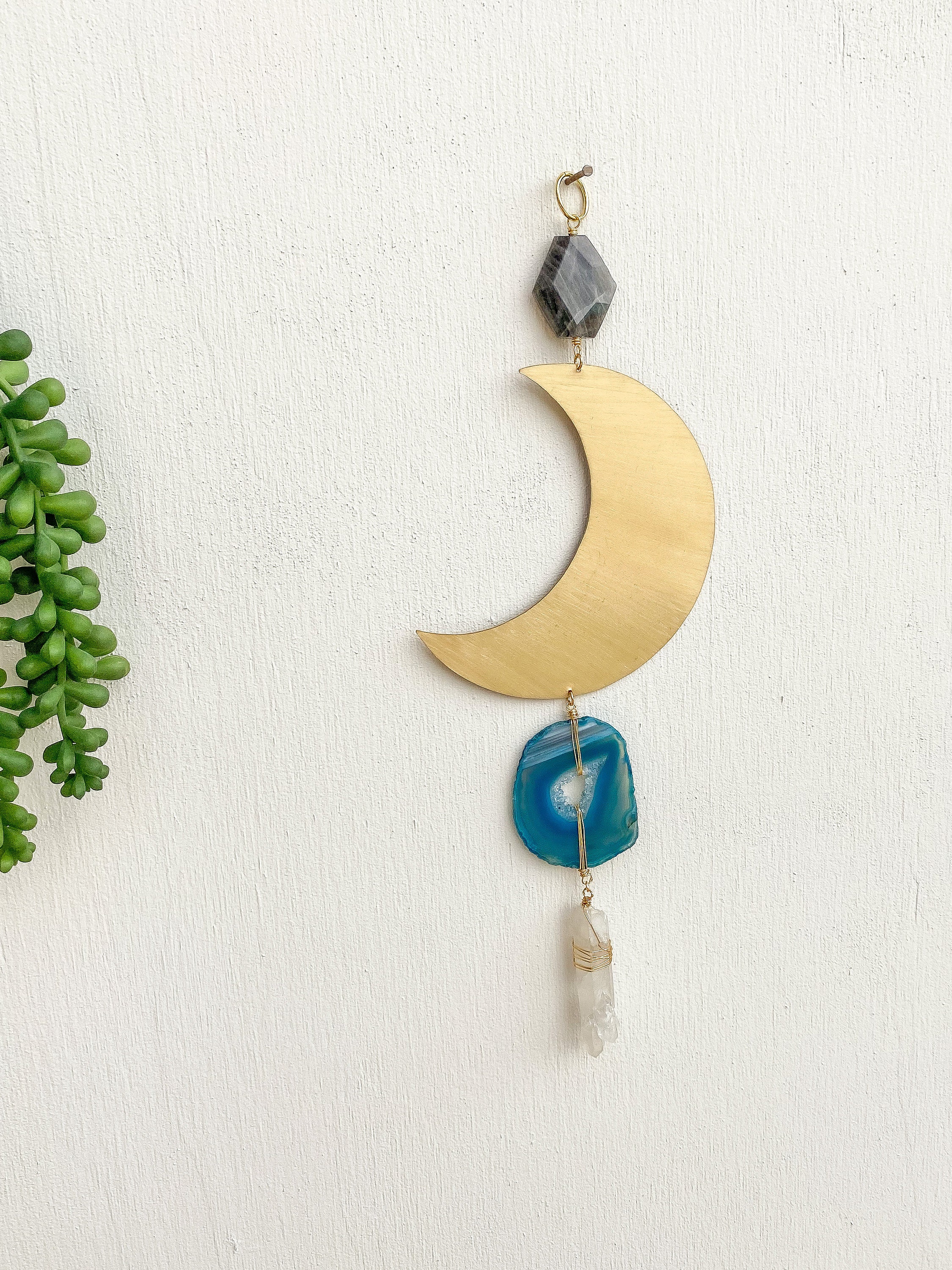 Crescent Moon Wall Hanging