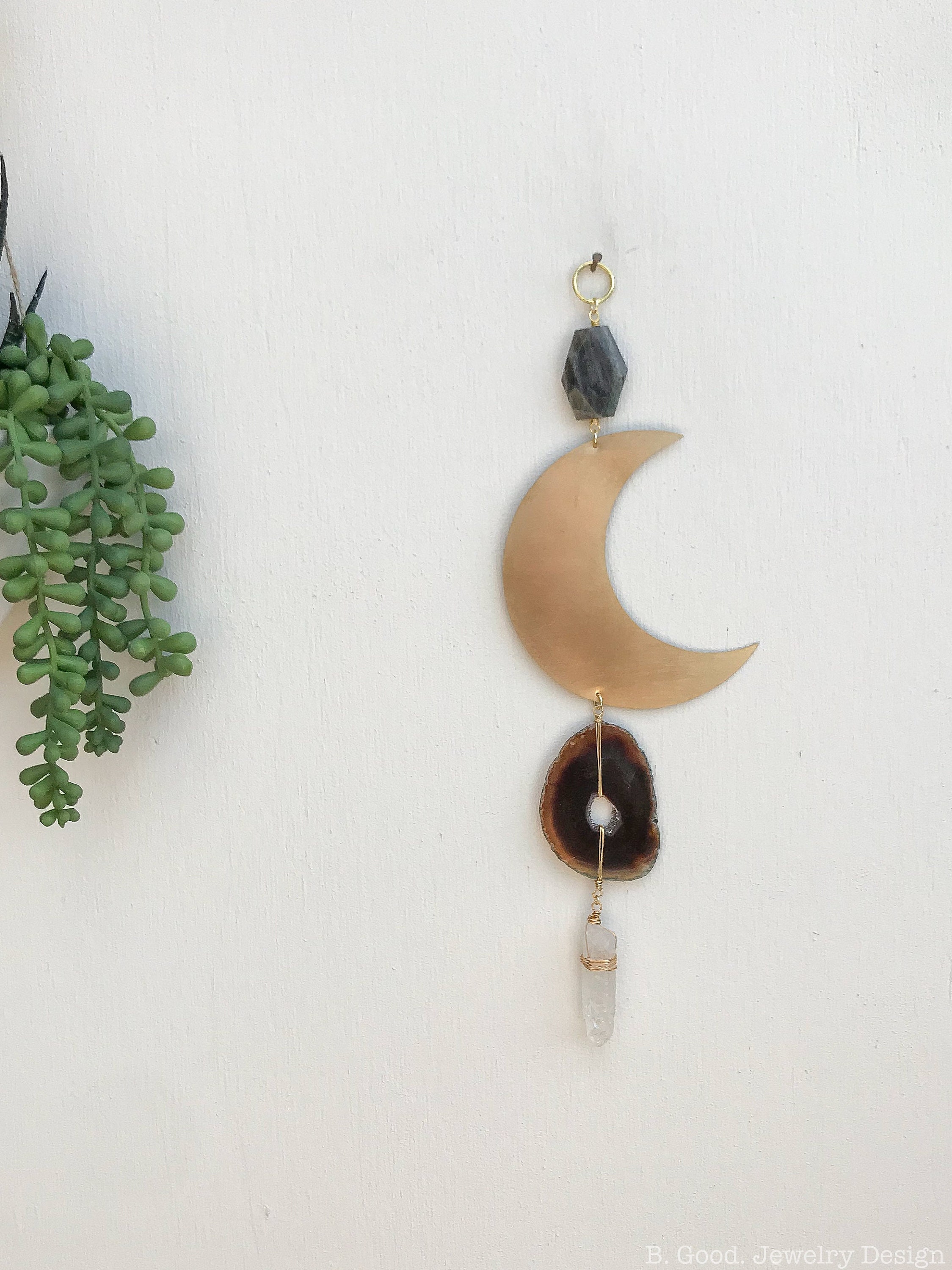 Crescent Moon Wall Hanging
