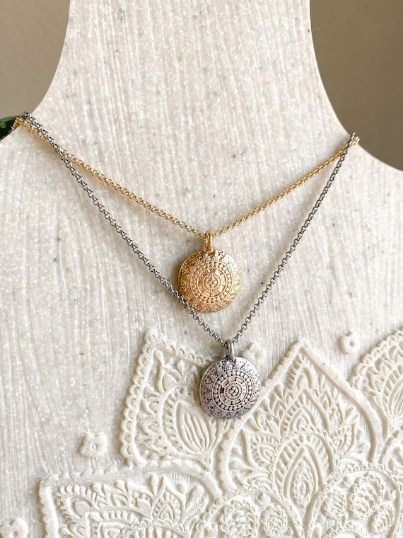 Boho Medallion Necklace