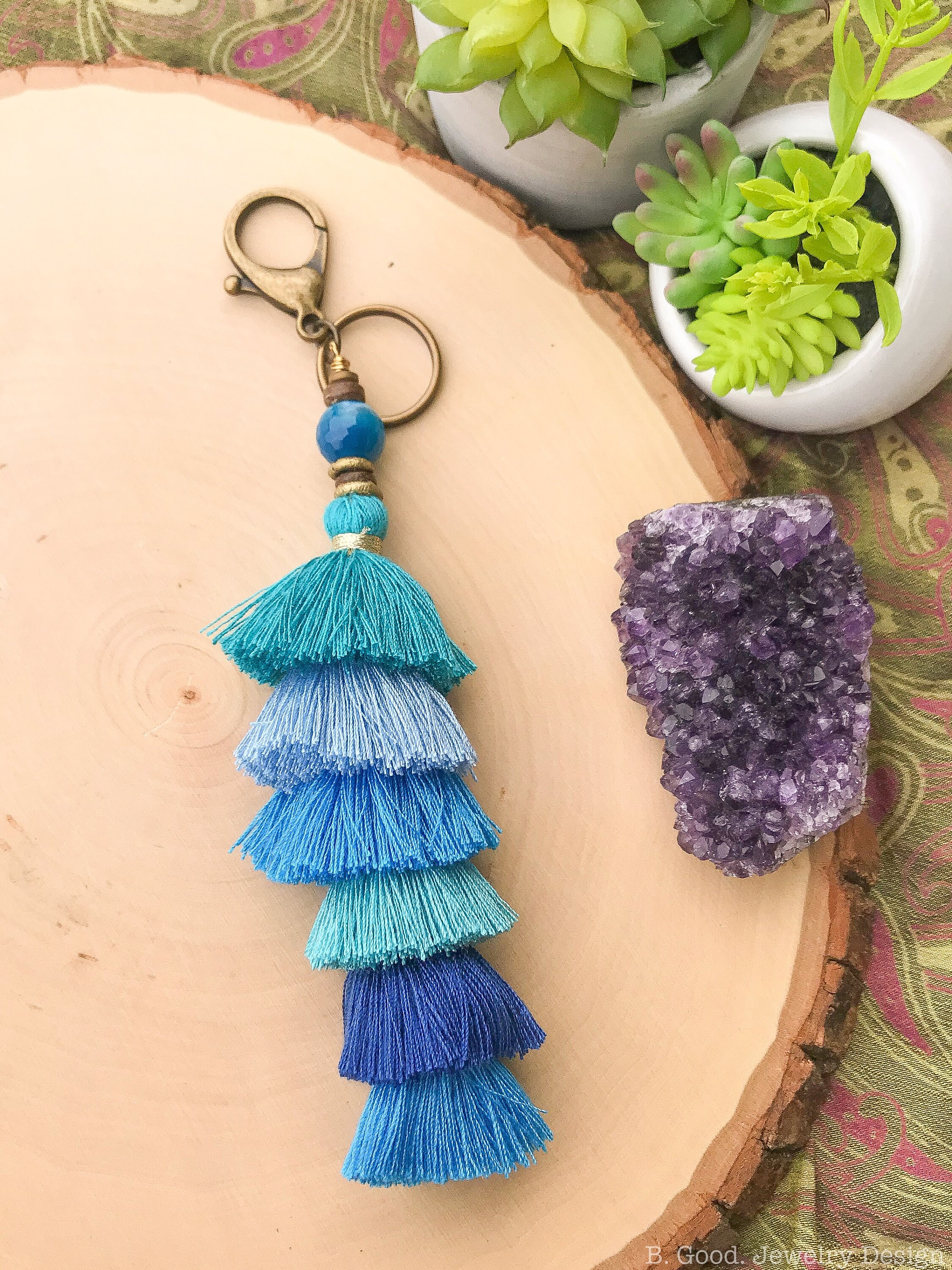 Boho Tassel Bag Charm