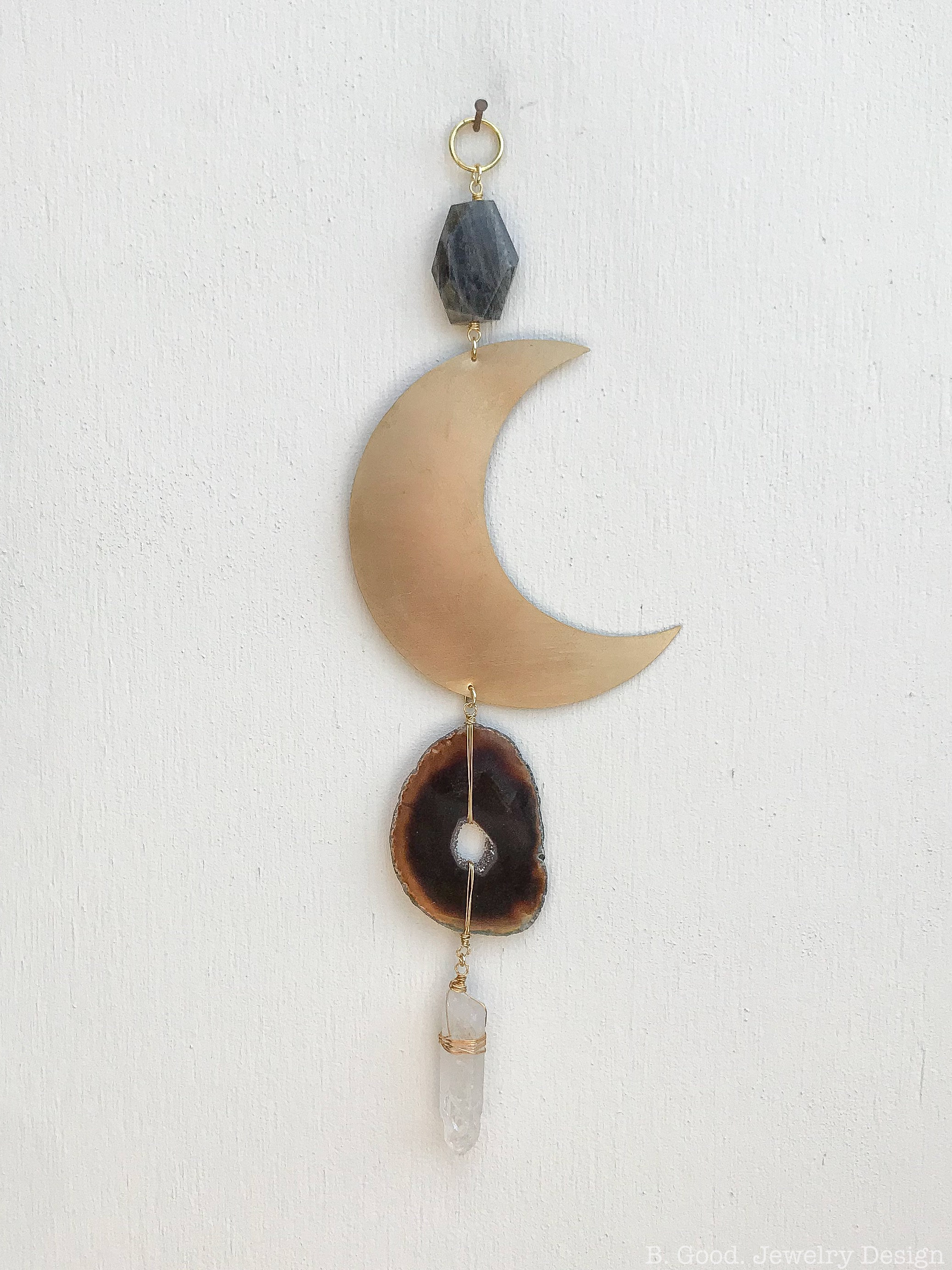 Crescent Moon Wall Hanging