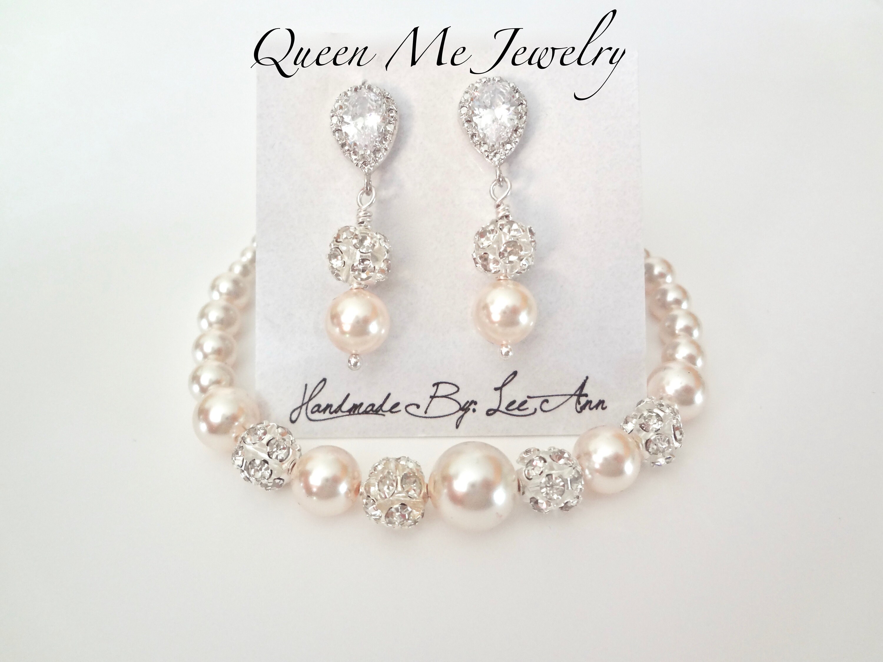 Pearl Jewelry SET for a Bride 