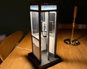 Retro Vintage Tall PhoneBooth Lamp