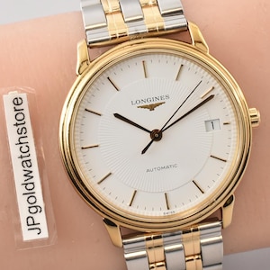 Vintage 1990s Longines Les Grandes Classiques Mens Watch | Swiss Automatic Mechanical, Old Money Aesthetic Luxury Gift for Him, L4.678.2 JDM