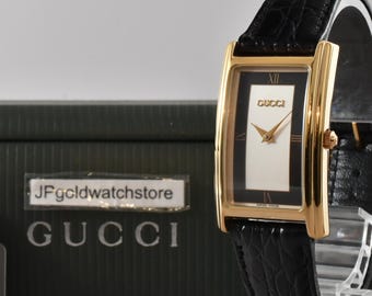 GUCCI 3300 M ゴールド ヴィンテージ スイス製 腕時計 クォーツ - Etsy