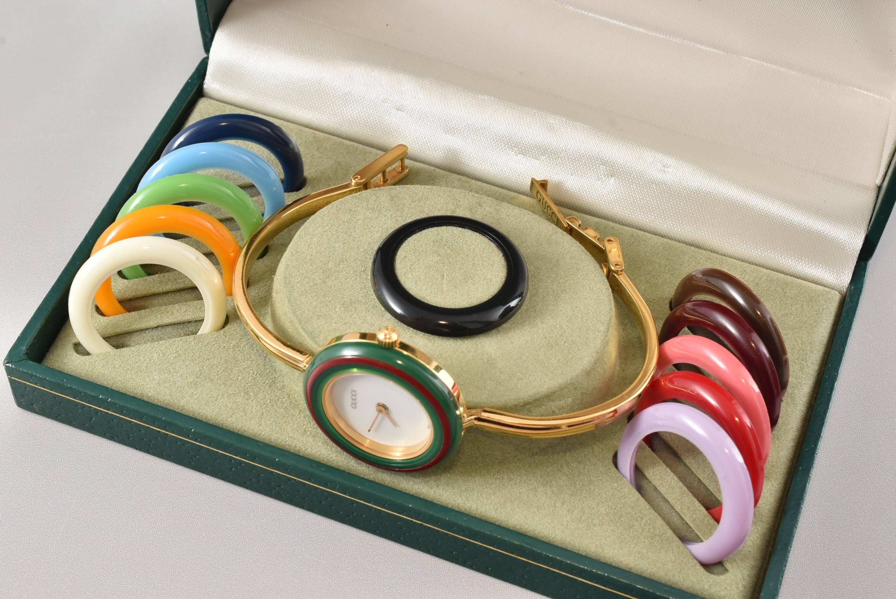 Gucci interchangeable watch - Etsy 日本