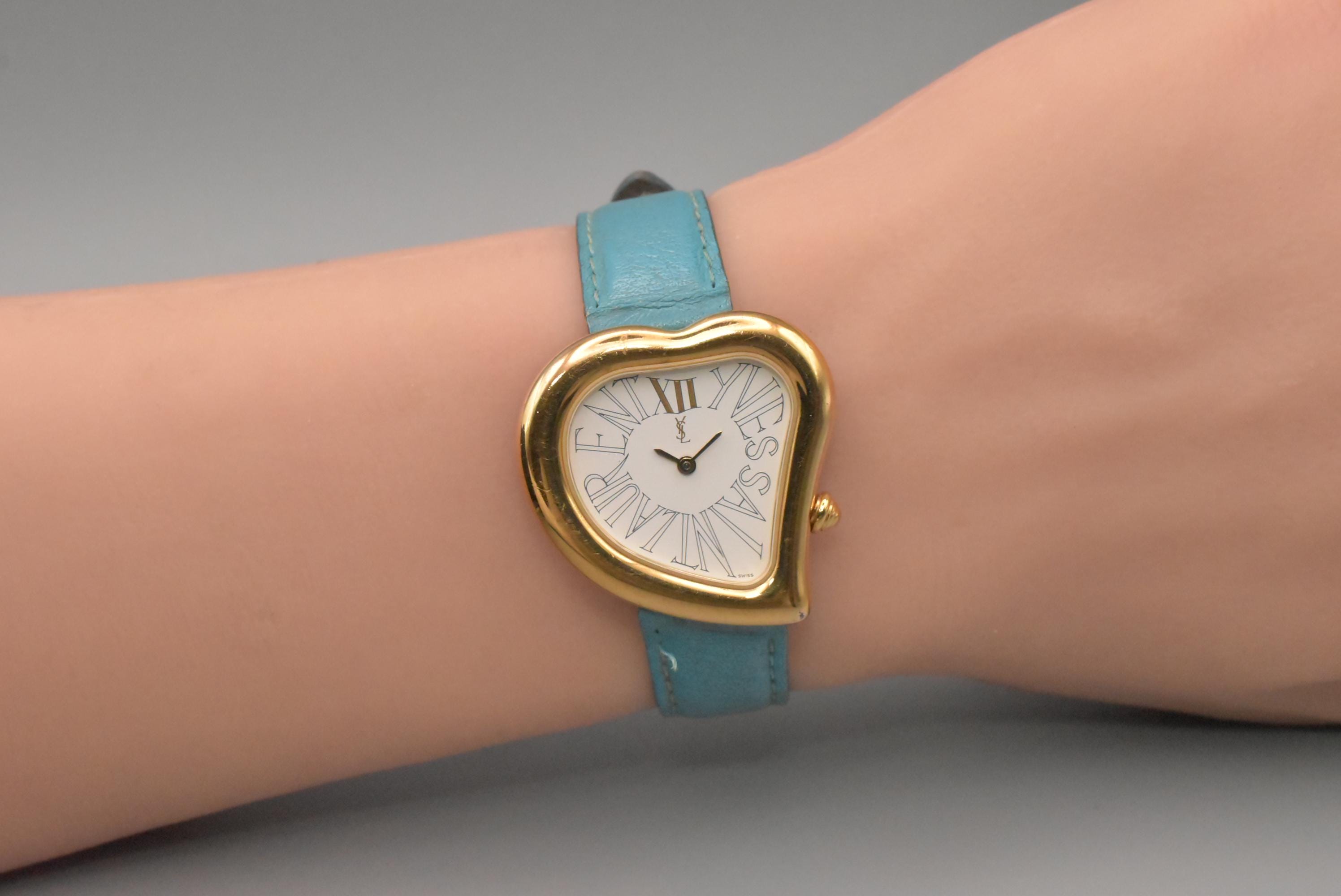 Blue Ysl Watch - Etsy
