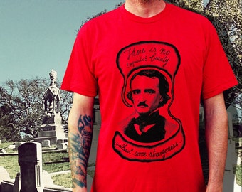 CLEARANCE! Edgar Allan Poe Men's/Unisex T-Shirt