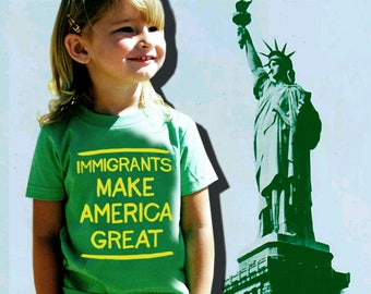 CLEARANCE! Immigrant Love Kids' T-Shirt