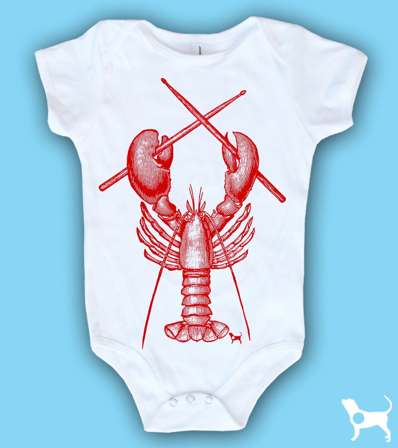 Rock Lobster Baby Onesie Etsy