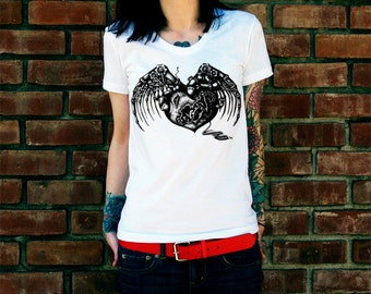 CLEARANCE! Steampunk Heart Women's T-Shirt