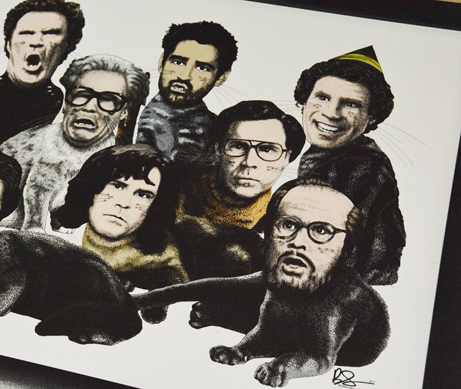 Færrell Cats Family Portrait Poster! - Etsy