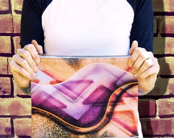 Graffiti Sunrise Clutch Bag - Limited Edition