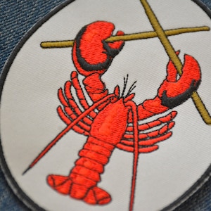 Rock Lobster Sew-On Patch