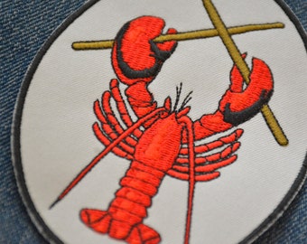 Rock Lobster Sew-On Patch