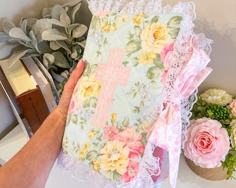 Sweet Spring Floral Bible Cover