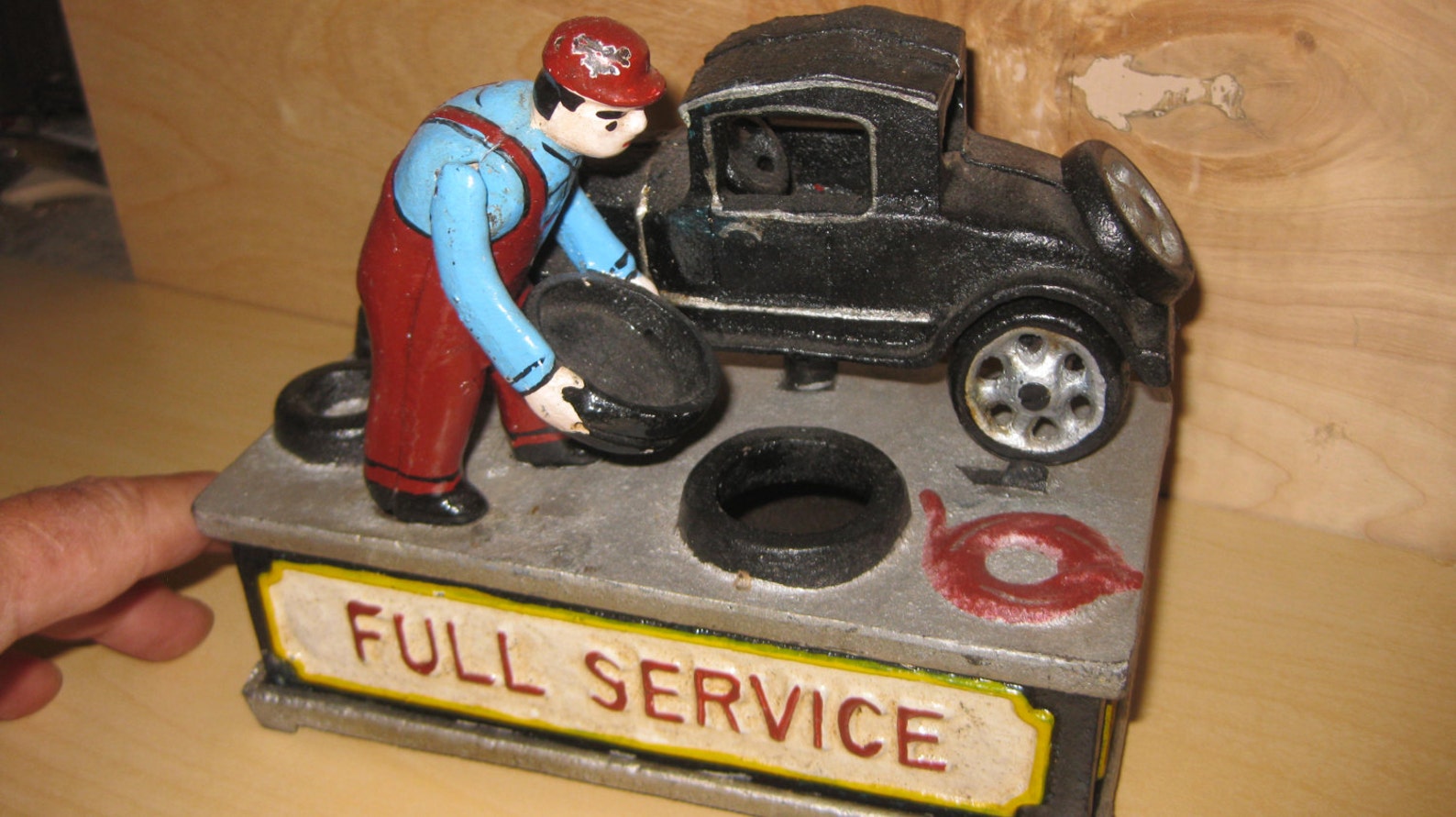 J. E. Stevens Full Service Cast Iron Bank Pat. 1892 Etsy