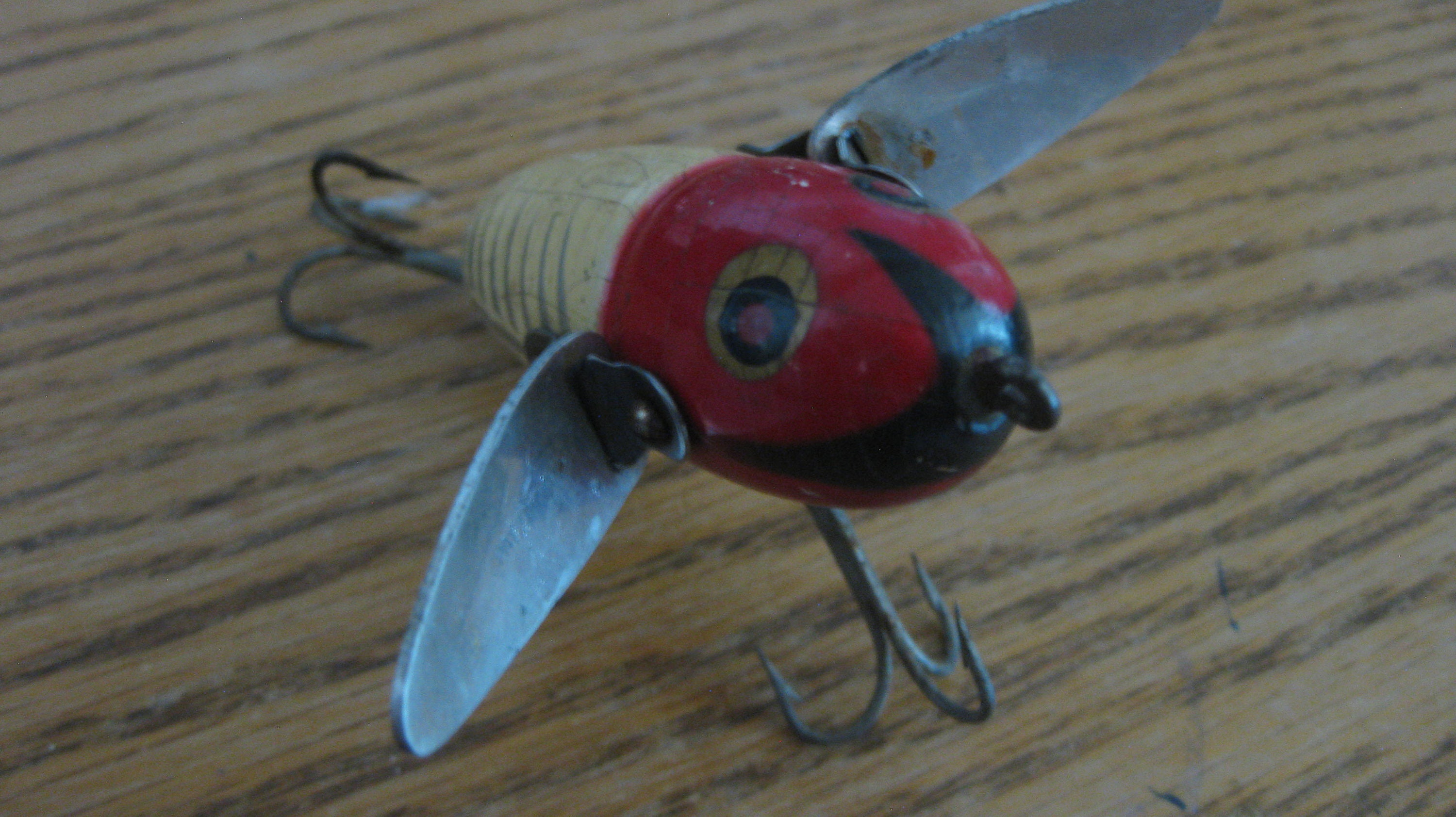 VINTAGE HEDDON 2120 CRAZY CRAWLER MOUSE FISHING LURE FISH BAIT