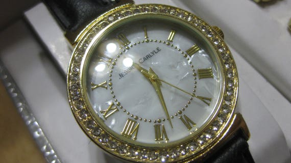 Womans Jessica Carlyle Watch Set With Matching Ne… - image 3