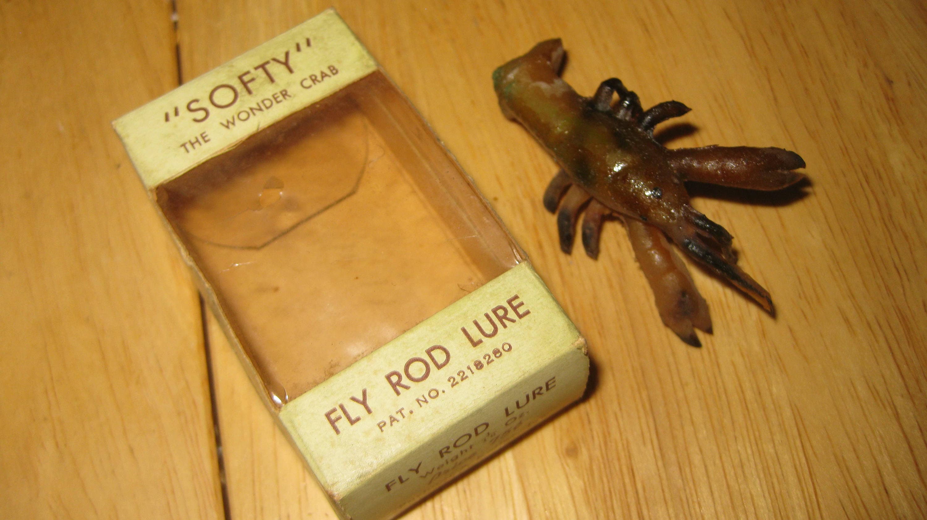 P & K Fly Rod Softy the Wonder Crab Collectible 