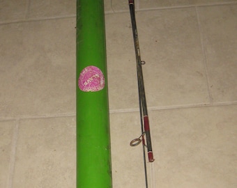 Pair of Vintage Zebco Centennial 5'6 2pc Fishing Rods, Model 6100 With  Broken/ Repaired Tip Good Shape, Model 4060 in Excellent Condition 