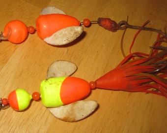 2 Salmon Spinners collectible