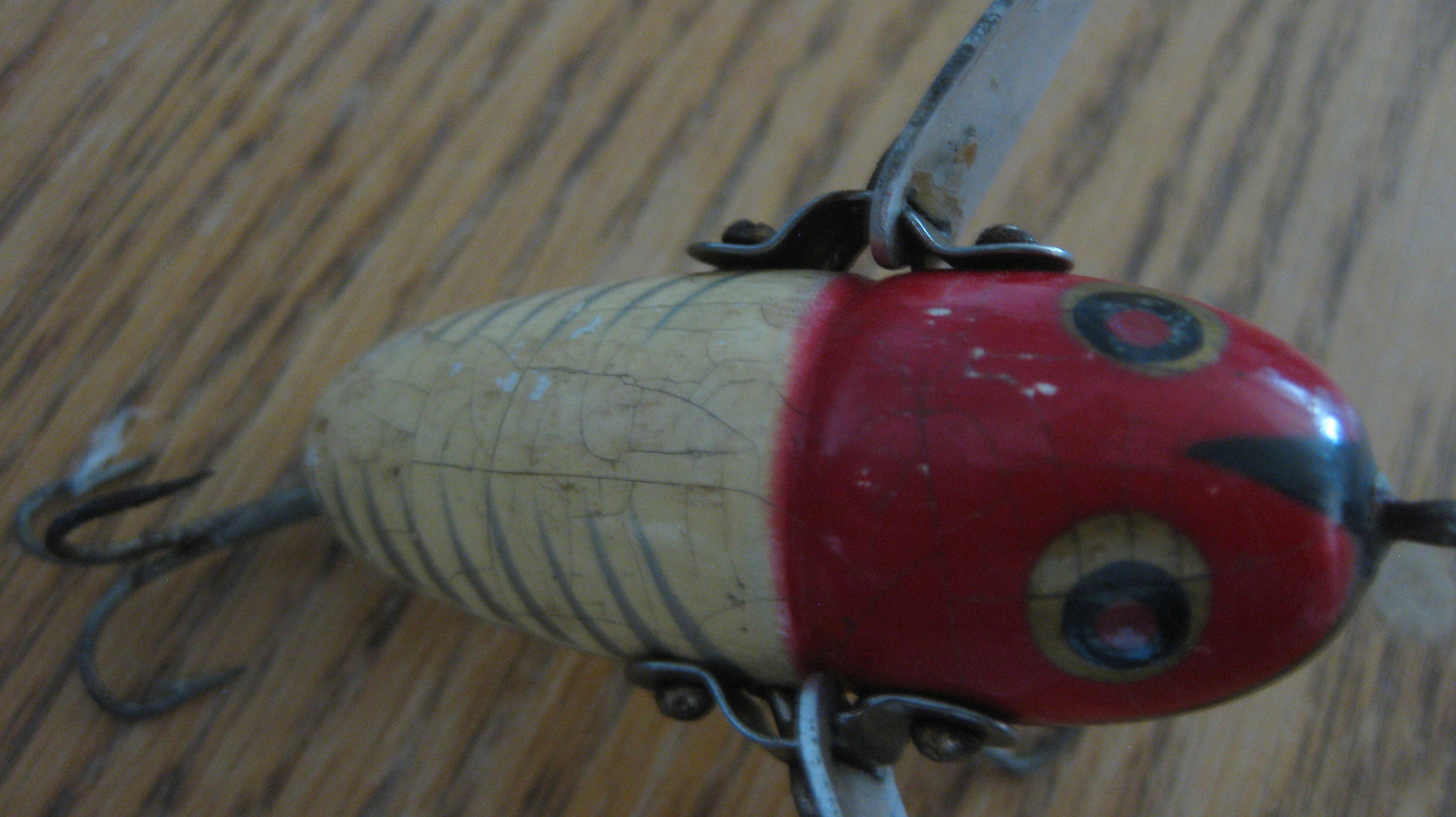 Leurre Grenouille Taureau Vintage Heddon Crazy Crawler 2120 Original USA