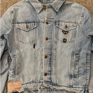 Vintage Avirex Denim Jacket Men's size Small image 3