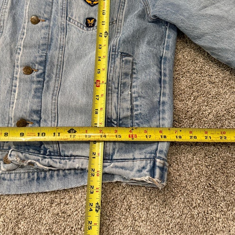 Vintage Avirex Denim Jacket Men's size Small image 6