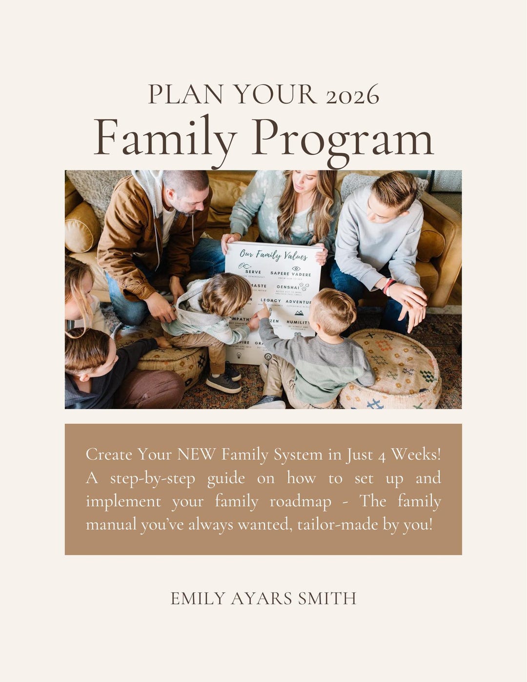 Plan Your 2026 Family Program - Etsy