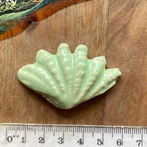 Ceramic Shell, in Pale Mint