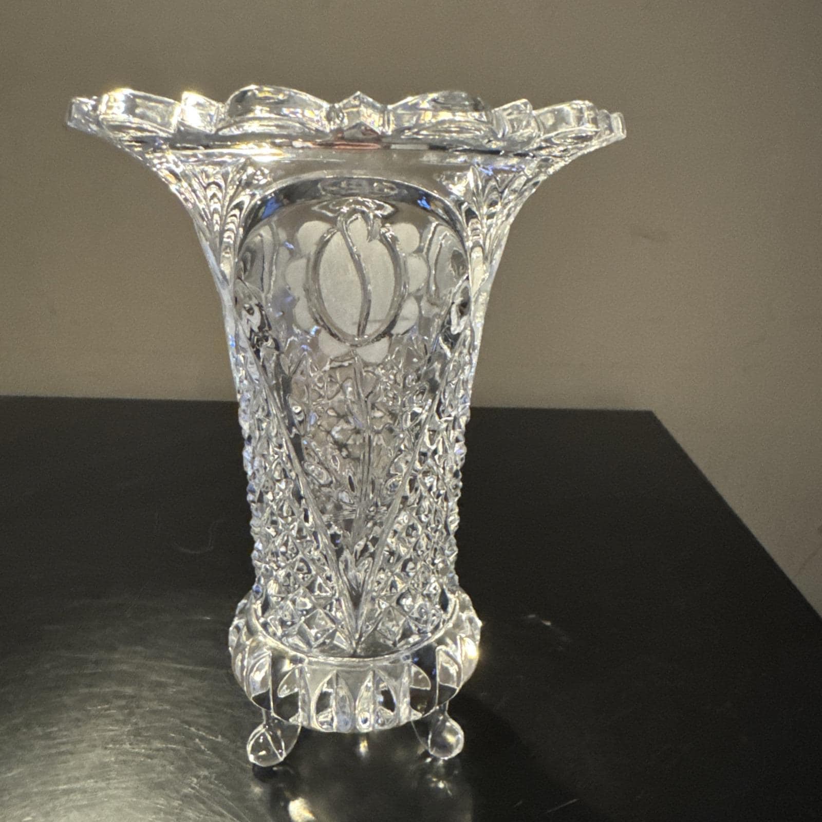 German crystal vase - Etsy 日本