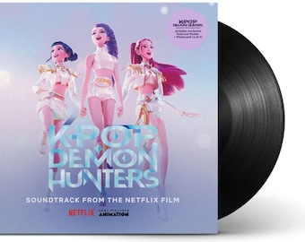 Brand New Sealed KPOP Demon Hunters Motion Picture Soundtrack Vinyl LP Record