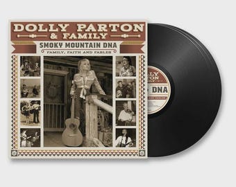 Brand New Sealed Dolly Parton Smoky Mountain DNA Family Faith and Fables 3LP (37 Songs) Vinyl Record
