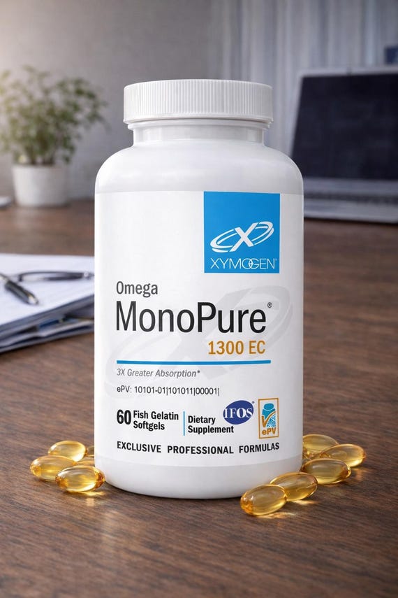 Omega MonoPure 1300 EC Daily Wellness Routine Series – 60 Set Enteric Coated Omega Collection