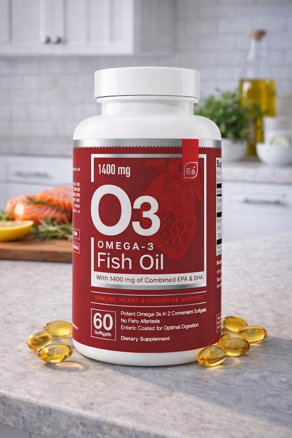 Essential Elements Omega-3 Fish Oil Lifestyle Support Series – 60 Count Collection