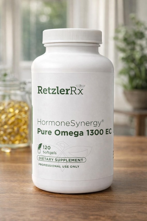 Omega-3 Fish Oil Softgels - 1300 EC, 600 EPA/260 DHA, 120 Count