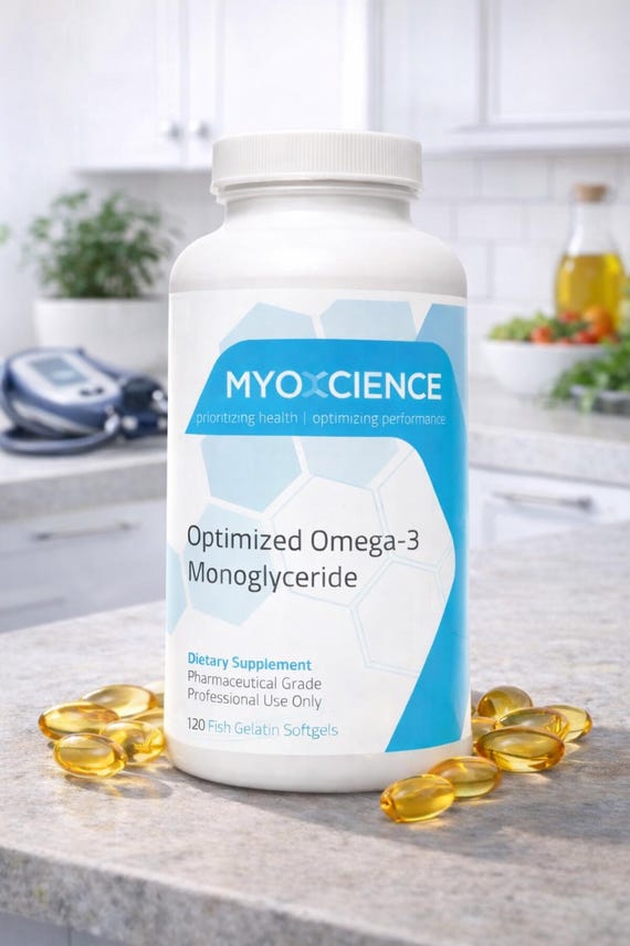 MYOXCIENCE Omega-3 Monoglyceride Lifestyle Series – 120-Piece Daily Routine Collection