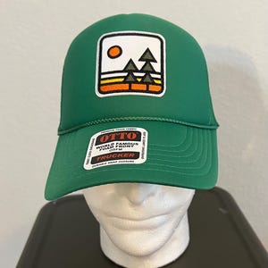 Wald Sonnenuntergang Trucker Cap