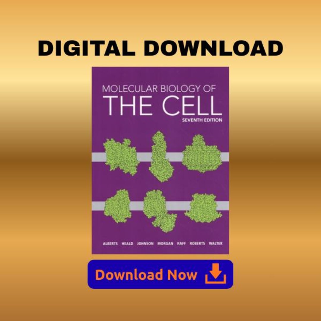 Molecular Biology of the Cell 7th Edition - Etsy