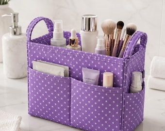 Sewing Pattern PDF: Multi-Pocket Fabric Organizer Caddy (Instant Download)