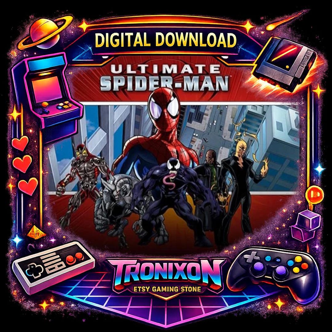Ultimate Spider Man | PC Game | Digital Download W/guide - Etsy