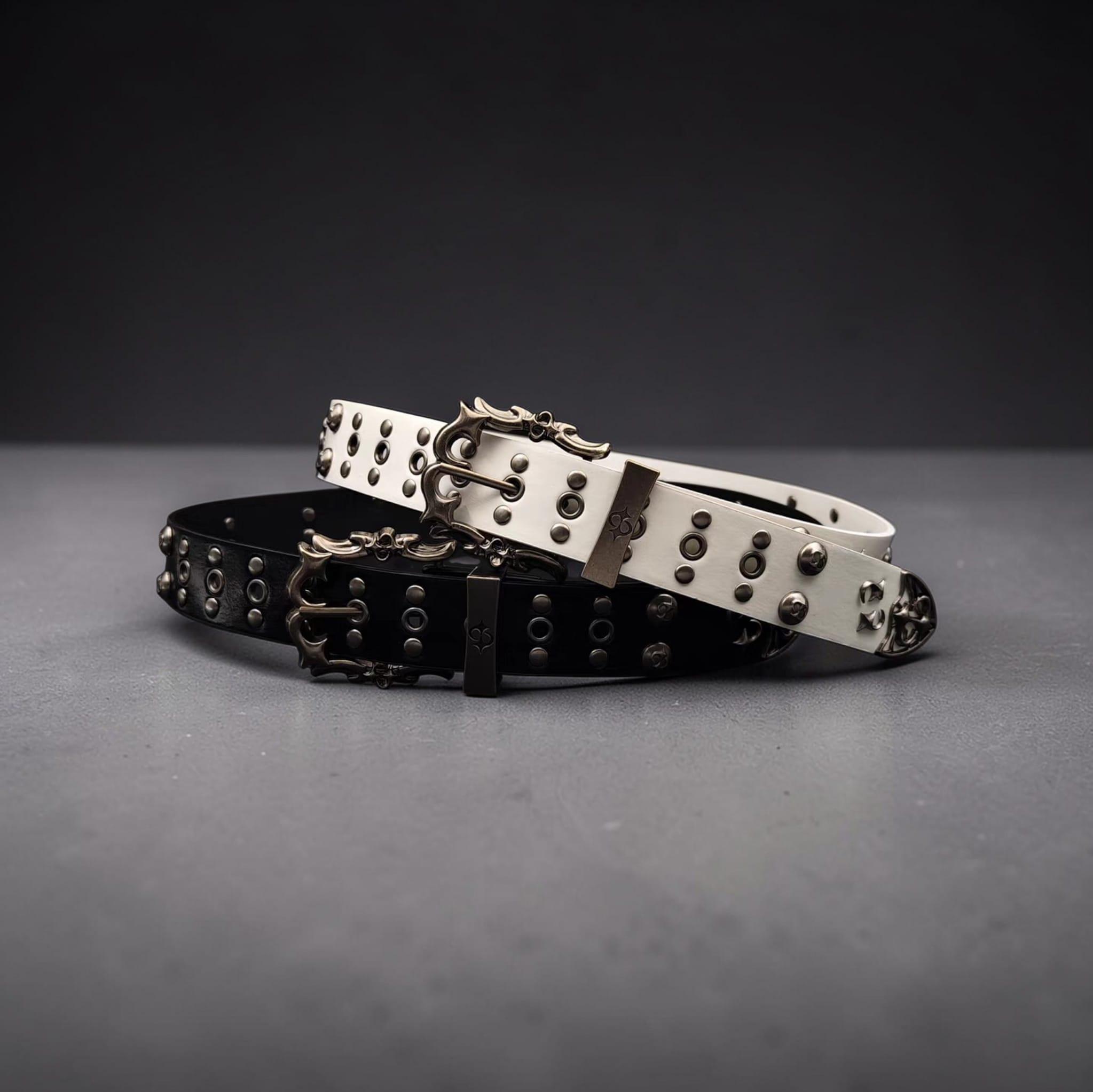Mens White Belt Y2k - Etsy display picture 2