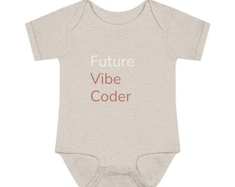 Future Vibe Coder Baby Onesie | Tech Parent Gift | AI Developer Baby