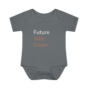 Future Vibe Coder-babyrompertje | Technisch cadeau voor ouders | AI-ontwikkelaar Baby