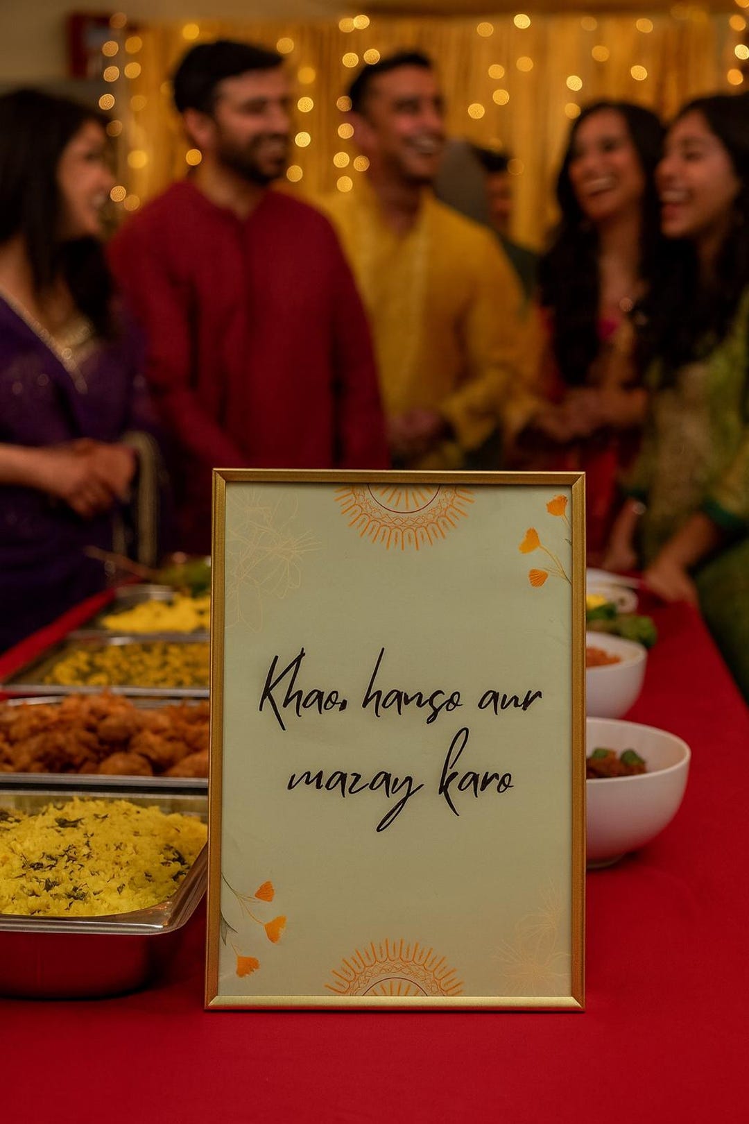 Desi Table Sign: South Asian Wedding Decor - Etsy