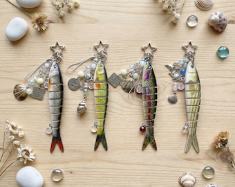 Fishing Lure Keychains, Personalized Koi Fish Keychain, Fishing Keychain, Beaded Fish Keychain, Matching Fish Keychain, Fish Keychain