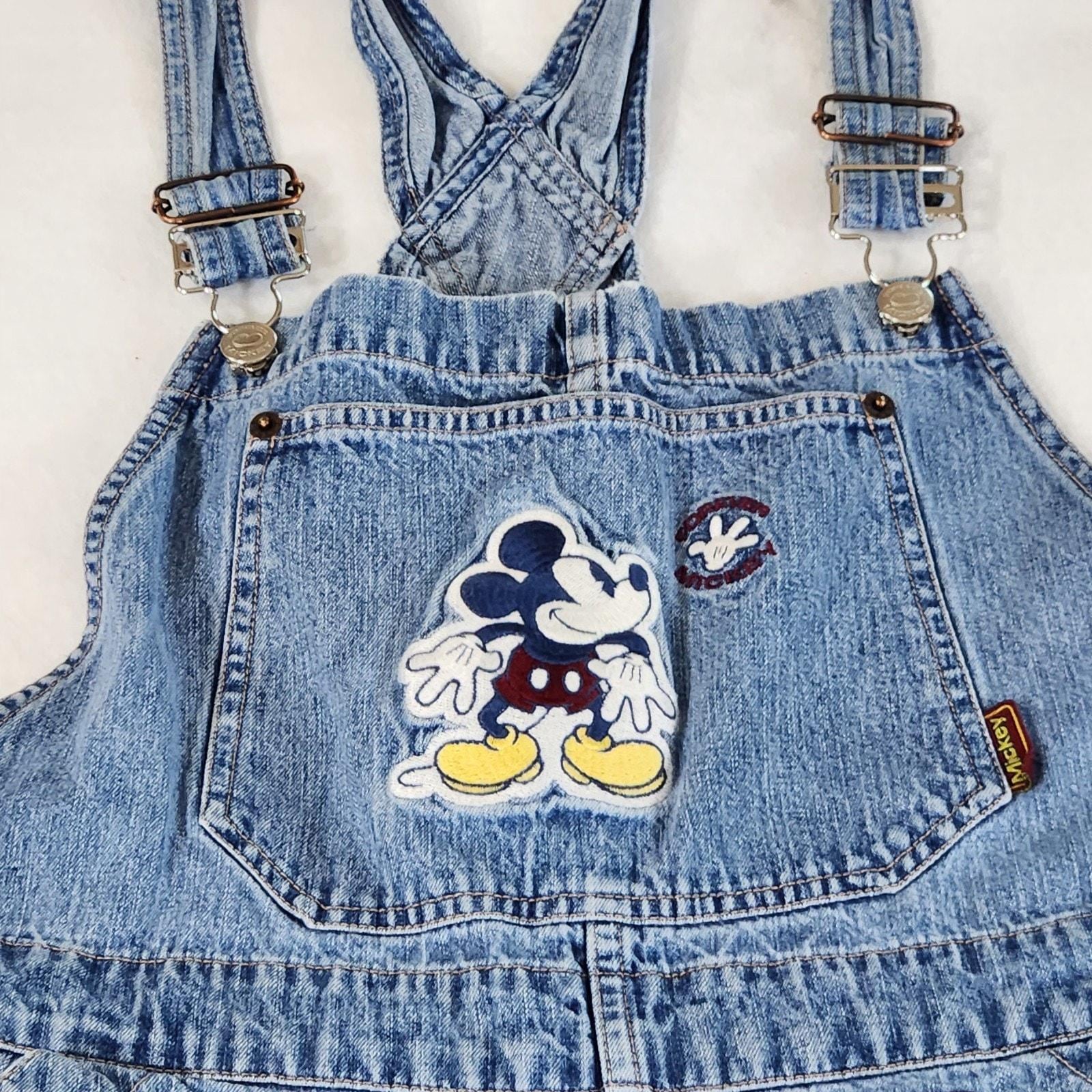 ヴィンテージミッキーマウス フィギュア オーバーオール Vintage Mickey Mouse Overalls - Etsy