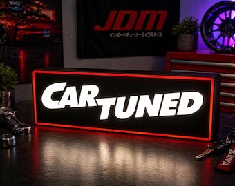 Caja de luz LED para coches a escala modificados – Exhibidor automotriz personalizado – Exhibidor para coleccionistas