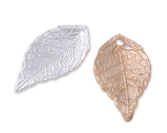 20 Charm Alloy Leafs 2.3*1.0 cm Metal Pendant accessories DIY Handmade 101406